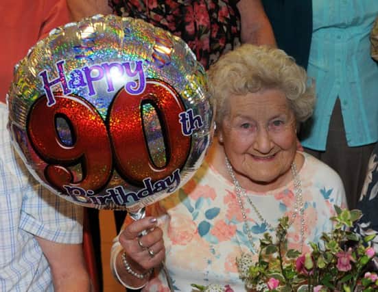 Dorothy Cottrell's 90th birthday party (Photo by Jon Rigby) SUS-170413-101156008