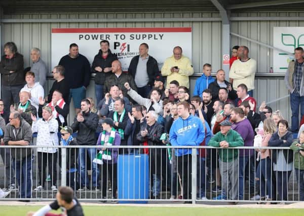Some of the many Rocks fans who were at Havant / Picture by Tim Hale