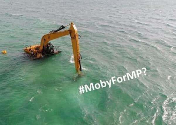 Would Moby Dig get your vote? Picture: Eddie Mitchell