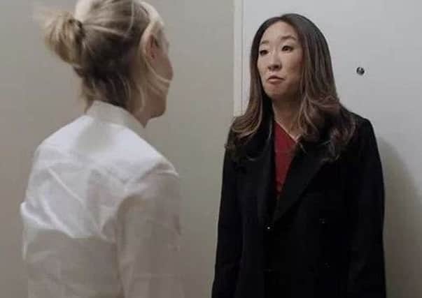 Anne Heche and Sandra Oh on Catfight
