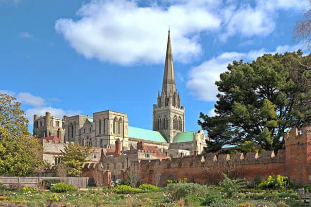 Chichester Cathedral would have been a familiar sight to Robert Congden who frequented the citys inns and fell in with band of robbers.