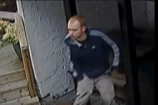 Police want to speak with this man about the incident SUS-170420-154953001