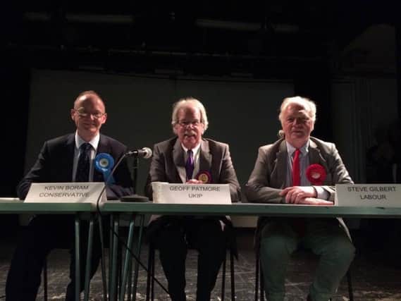 The Shoreham South candidates in attendance at the hustings