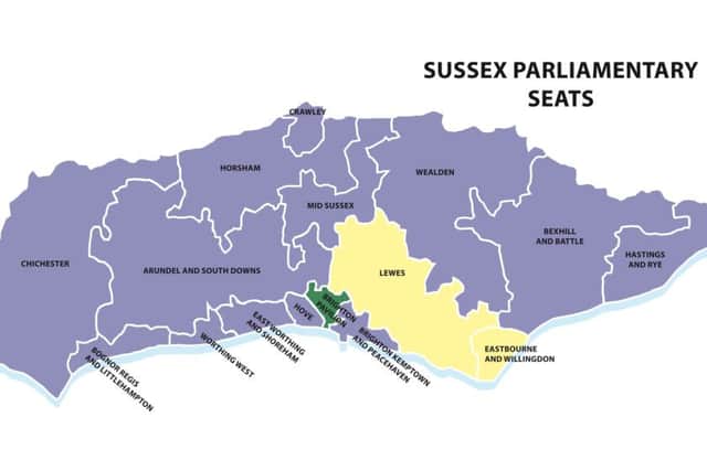 The political picture in Sussex before the 2015 general election