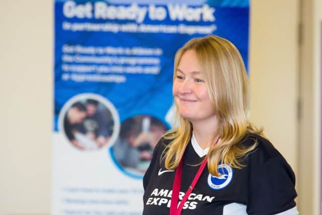 A previous Get Ready to Work event at the American Express Community Stadium