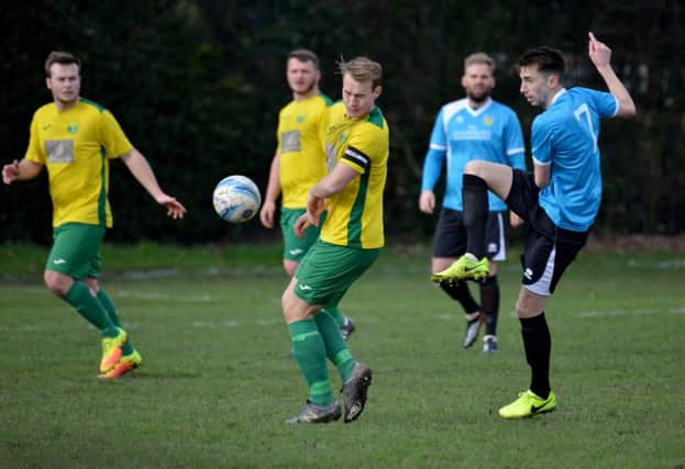 Action from the league meeting between Westfield and Sidlesham at the start of last month. Picture by Justin Lycett
