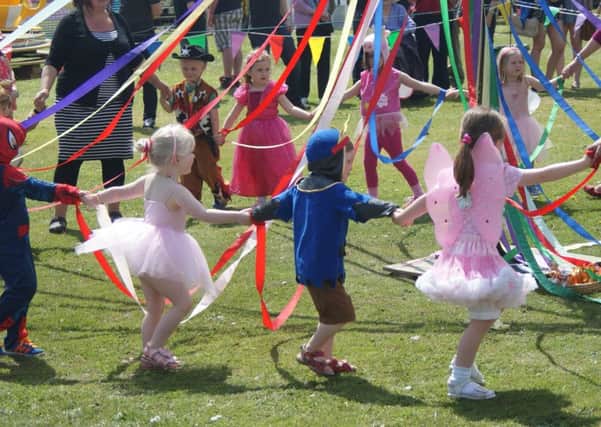 This year, Plaistow Pre-Schools children will be dressed as circus characters for their dance around the maypole