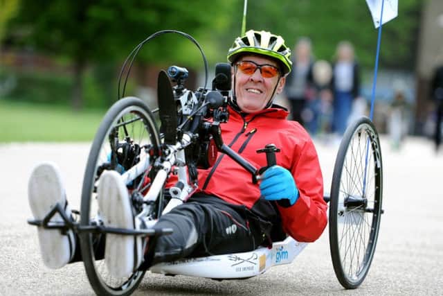 Rob Groves, 62, is taking on the challenge in July. Picture: Steve Robards