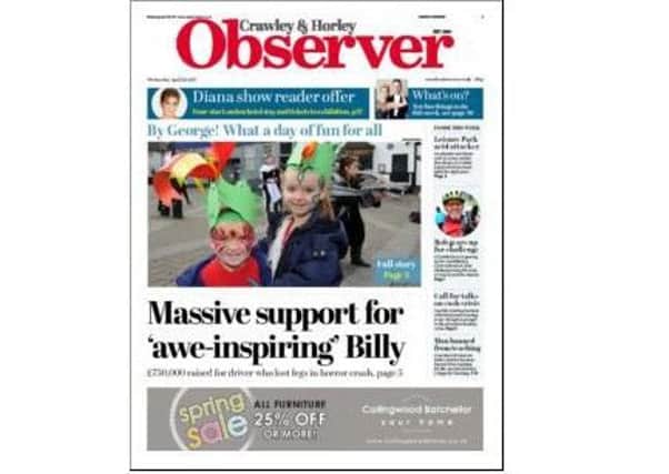Today's Crawley Observer (April 24)