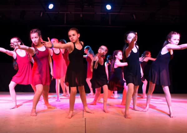 Dancers in The Regis Schools Performing Arts Showcase 2017