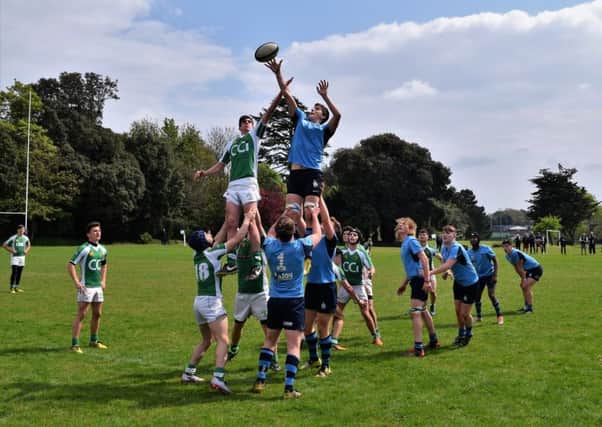 Chi RFC Colts soar in their semi-final / Picture by Michael Clayden