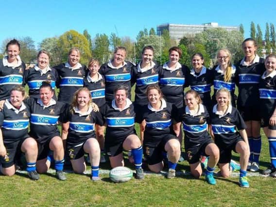CHAMPIONS: St Francis Rugby Club ladies team