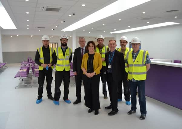 The handover of the new eye care unit at Southlands Hospital