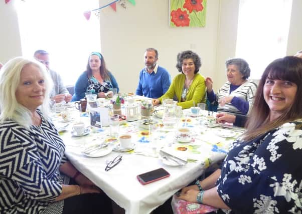 St Michael's Hospice supporters at the charity's first 'Celebratory Tea' SUS-170205-131426001