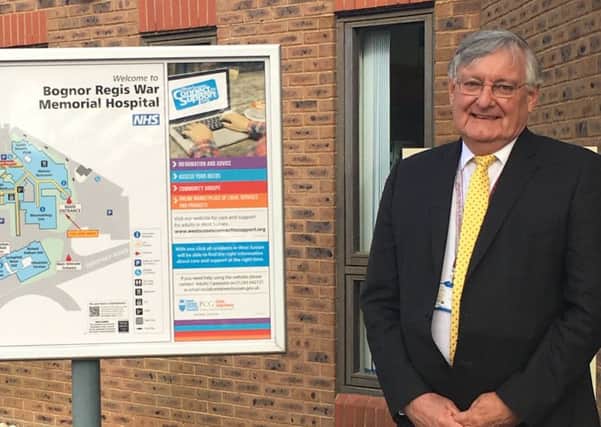 Dr Peter Venn, Clinical Director for the sleep disorder centre at the Queen Victoria Hospital, standing outside the War Memorial Hospital just prior to seeing his first patients in the new clinic.