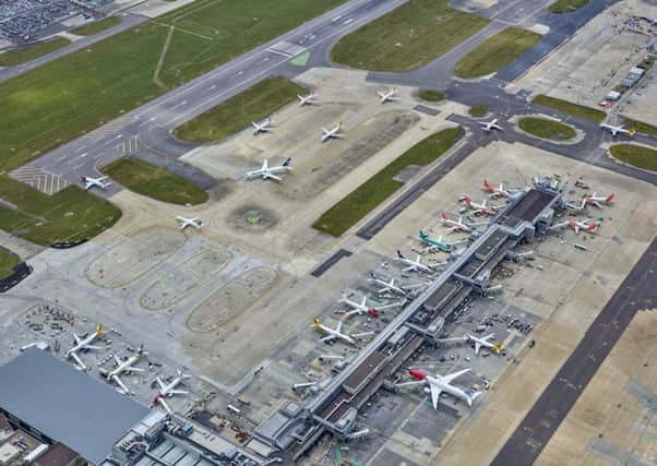 Picture of Gatwick Airport supplied by Jeffrey Milstein