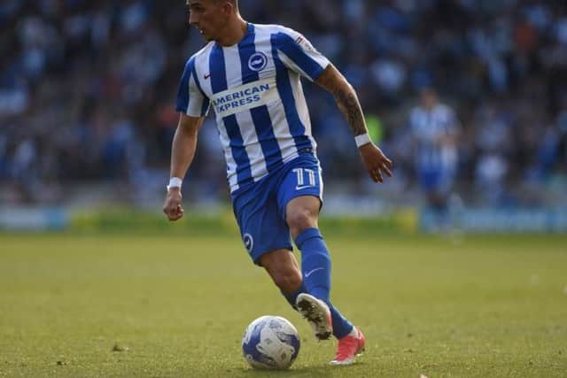 Anthony Knockaert in action against Bristol City. Picture by PW Sporting Pics