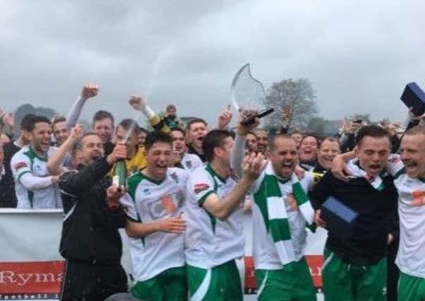 The Rocks celebrate promotion / Picture by Kate Shemilt
