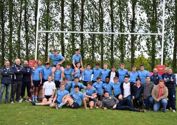 Chichester RFC's colts at the final
