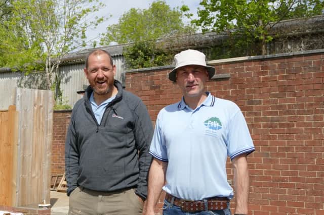 Patrick Gilmartin and Phil Ransley (left). Photograph: Rob Read