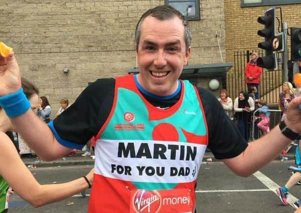 Martin McGinlay took on the epic run in memory of his father, who passed away in November last year from leukaemia hIgMv93N2cMJLAKa7e-C