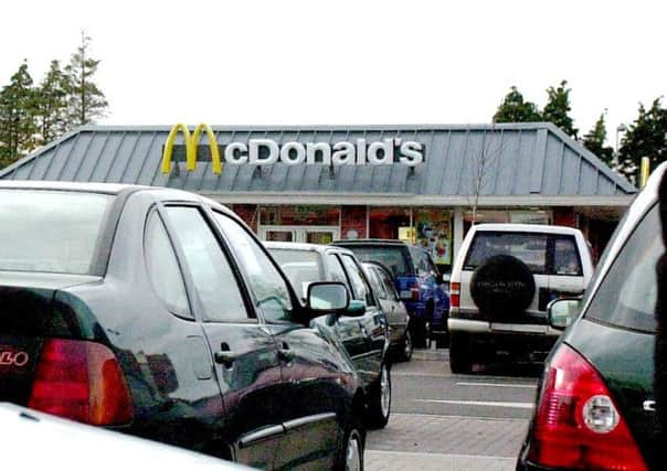 Chichester Gate McDonald's, where the assault took place
