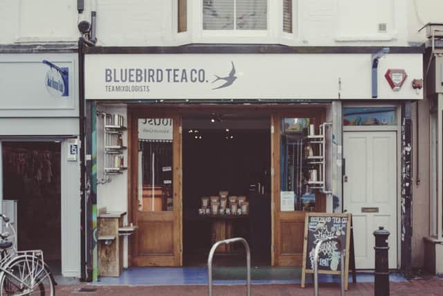 The Bluebird store in Brighton's North Laine