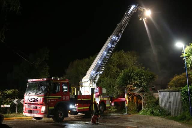 House fire in Selsey