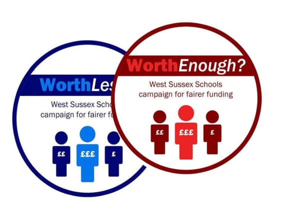Worth Less? campaign logo