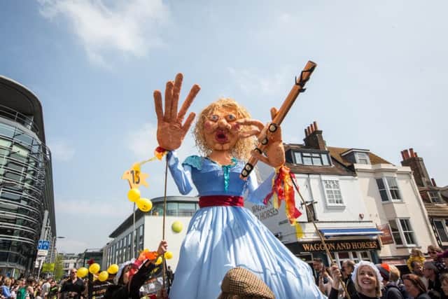 Children's Parade, Brighton Festival (Photograph: Vic Frankowski)