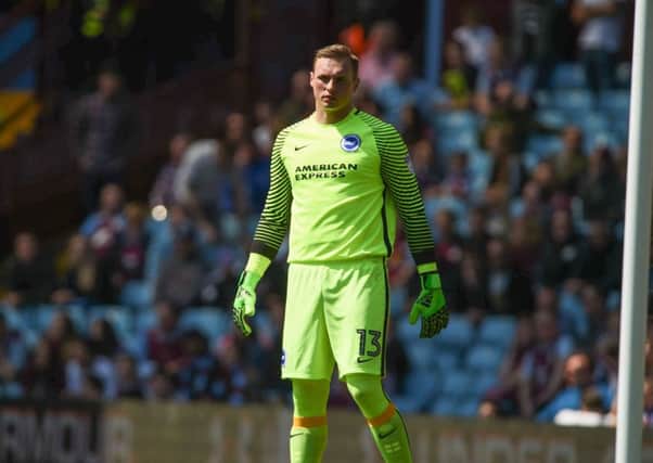 Could David Stockdale be set for an Albion exit this summer? Picture by Phil Westlake (PW Sporting Photography)