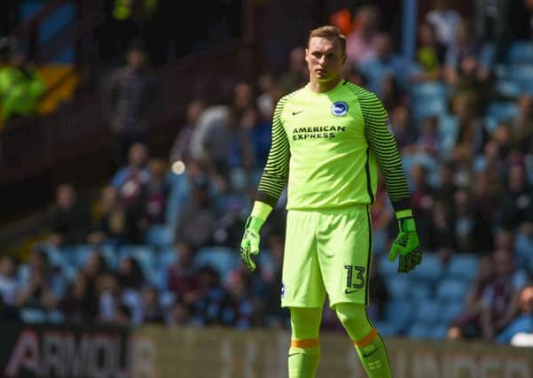 Brighton & Hove Albion goalkeeper David Stockdale. Picture by PW Sporting Pics