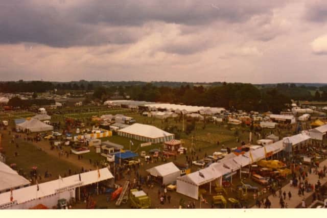 The showground in 1974