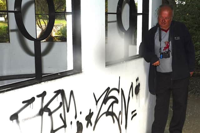 Clive Fennell has condemned the acts of vandalism in Mewsbrook Park. Picture: Stephen Goodger