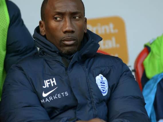 Jimmy Floyd Hasselbaink when in charge of Burton Albion.
Picture by Joe Pepler.