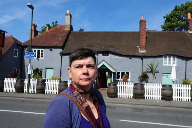 Heather Barrie, the Green Party's parliamentary candidate for Chichester, says it will be a travesty if the historic pub closes.ks170898-2