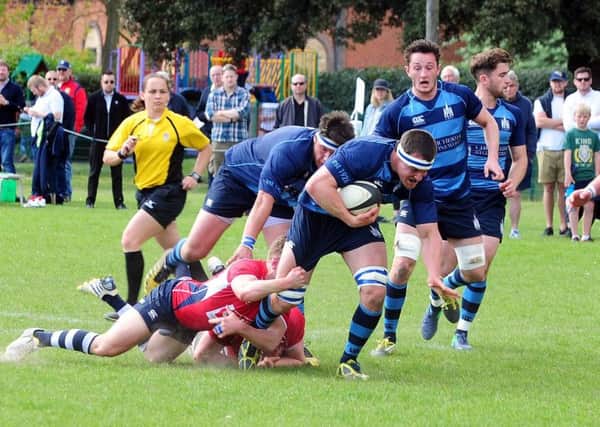 Action from Chi's final game, at home to Westcombe Park / Picture by Kate Shemilt