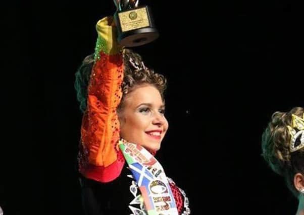 Amelia Knight, World Irish Dance champion, under 13s SUS-171105-100258001