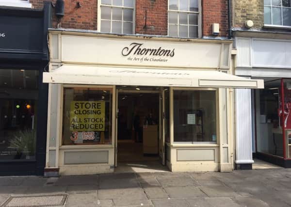 Thorntons in Chichester, East Street