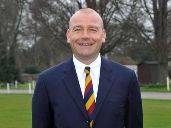 Eastbourne CC chairman Ian Fletcher-Price