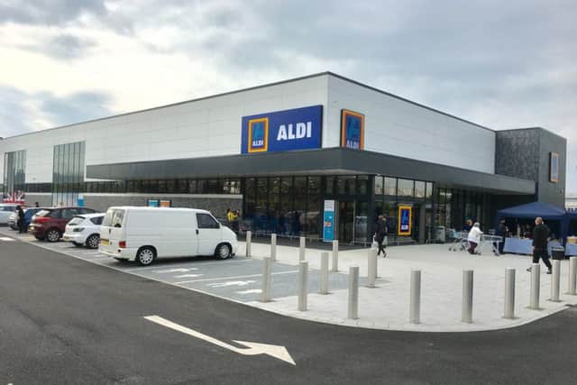 The new Aldi in Manor Retail Park, Rustington is open for business