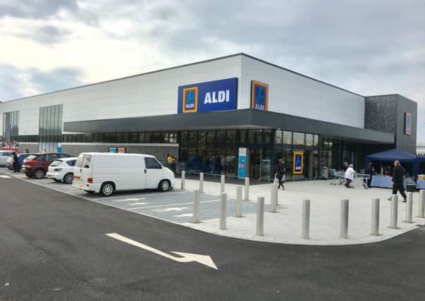 The new Aldi in Manor Retail Park, Rustington is open for business