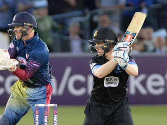 Ben Brown batting for Sussex last season. Picture by PW Sporting Photography
