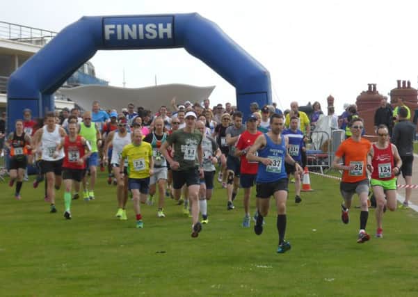 Runners set off in last year's Bexhill Starfish Races.