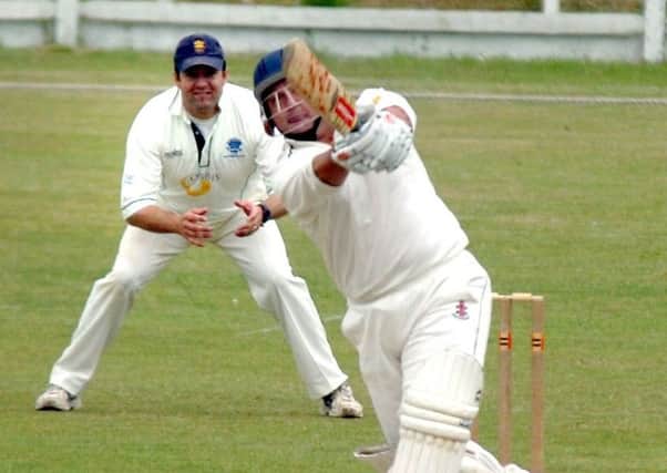 Jason Finch blasted 121 in Hastings Priory's victory away to Ansty.