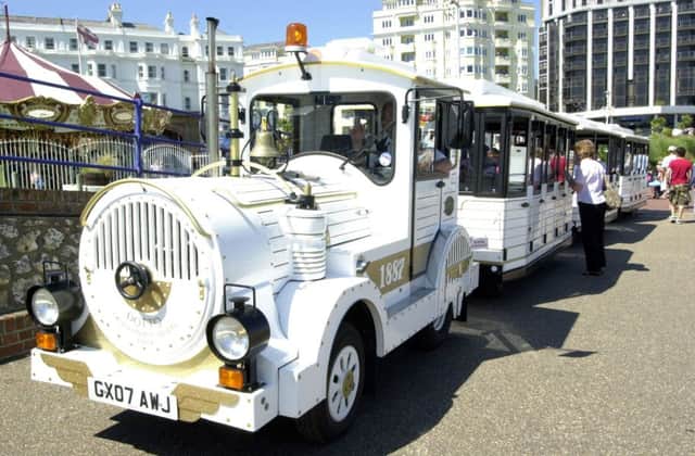 Hugely popular ... the Dotto train is a highlight of the Eastbourne tourist season