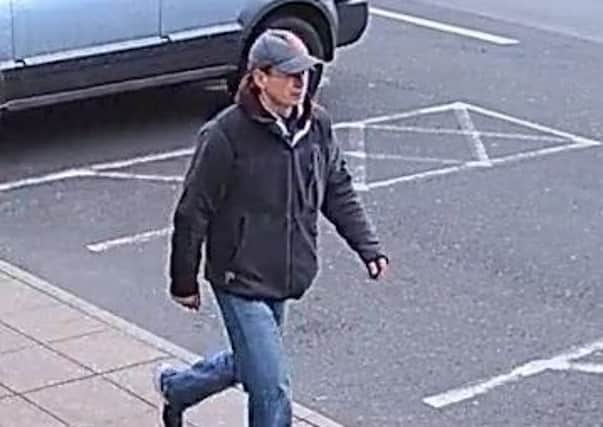 The man wanted in connection with a bike theft in Bognor. Pic by Sussex Police.