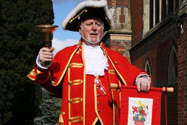 Town crier Neil Batsford is retiring after 21 years of serving the people of Burgess Hill