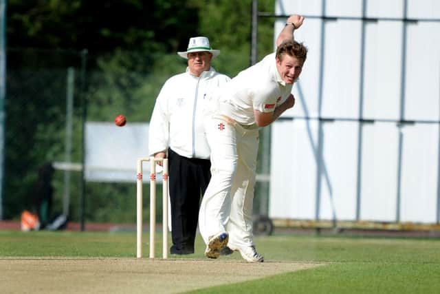 Cricket: Horsham (fielding) v Cuckfield. Johnathan Whiting. Pic Steve Robards SR1710824 SUS-170516-095714001