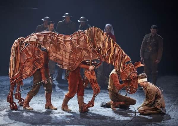 James Backway in War Horse at the New London Theatre. Photo by Brinkhoff MÃ¶genburg SUS-170517-152438001